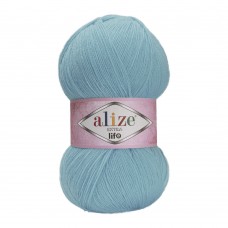 Пряжа для вязания Ализе Extra Life (100% акрил) 5х100г/480м цв.918 голубой