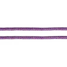 Шнур вощеный 2мм, 100% хлопок цв. 192 фиолетовый уп.100м