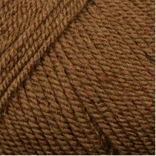 Пряжа для вязания ПЕХ Народная (30% шерсть, 70% акрил) 5х100г/220м цв.887 орех