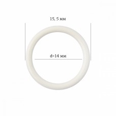 Кольцо для бюстгальтера металл ARTA.F.2831 Ø14мм, цв.004 сумрачно-белый, уп.50шт