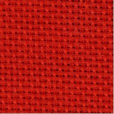 Канва средняя N563 (465) (10смх55кл) (100%Хл) шир.150 см цв.красный
