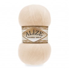 Пряжа для вязания Ализе Angora Gold (20% шерсть, 80% акрил) 5х100г/550м цв.681 ярк.персиковый