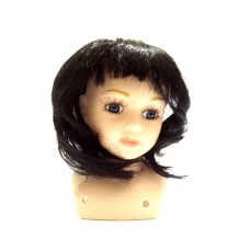 Волосы для кукол КЛ.23626 П30 (прямые) цв.Ч