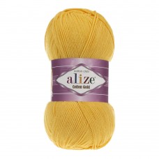Пряжа для вязания Ализе Cotton gold (55% хлопок, 45% акрил) 5х100г/330м цв.216 т.желтый