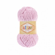 Пряжа для вязания Ализе Softy (100% микрополиэстер) 5х50г/115м цв.098 розовый