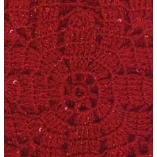Пряжа для вязания Ализе Sal abiye (5% пайетки, 5% металлик, 10% полиэстер, 80% акрил) 5х100г/410м цв.056 красный