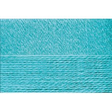 Пряжа для вязания ПЕХ Конкурентная (50% шерсть, 50% акрил) 10х100г/250м цв.172 ярк.голубой