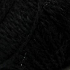 Пряжа для вязания ПЕХ Деревенская (100% полугрубая шерсть) 10х100г/250м цв.002 черный
