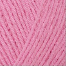 Пряжа для вязания ПЕХ Детский каприз трикотажный (50% мериносовая шерсть, 50% фибра) 5х50г/400м цв.011 ярк.розовый