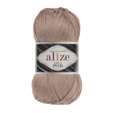 Пряжа для вязания Ализе Diva Plus (100% микрофибра акрил) 5х100г/220м цв.005 беж