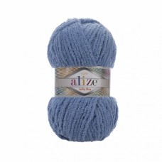 Пряжа для вязания Ализе Softy Plus (100% микрополиэстер) 5х100г/120м цв.374 джинс