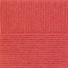 Пряжа для вязания ПЕХ Народная традиция (30% шерсть, 70% акрил) 10х100г/100м цв.351 св.коралл