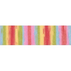 Пряжа для вязания Ализе Sekerim Batik (90% акрил, 10% полиамид) 5х100г/350м цв.4400 секционная