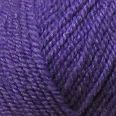 Пряжа для вязания ПЕХ Народная (30% шерсть, 70% акрил) 5х100г/220м цв.078 фиолетовый