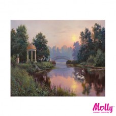 Картины по номерам Molly KH0090/1 Прищепа. Утренний парк (24 Краски) 40х50 см