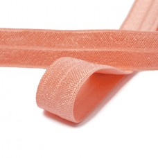 Резинка TBY бельевая (окантовочная блестящая) шир.15мм цв.F154 розовый персик уп.50 м