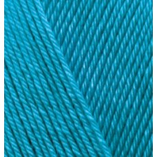Пряжа для вязания Ализе Diva (100% микрофибра) 5х100г/350м цв.245 голубой сочи