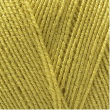 Пряжа для вязания ПЕХ Мерцающая (96% акрил, 4% метанит) 5х100г/430м цв.037 липа