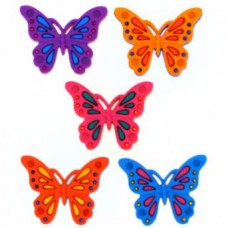 Набор пуговиц JESSE JAMES  9006 Разноцветные бабочки 5 шт