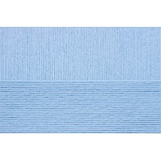 Пряжа для вязания ПЕХ Цветное кружево (100% мерсеризованный хлопок) 4х50г/475м цв.005 голубой