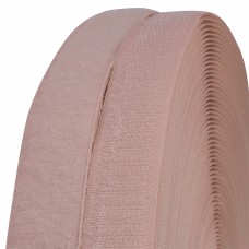 Лента липучка TBY пришивная кач.B шир.25мм цв.F152 грязно-розовый уп.25м (пара)