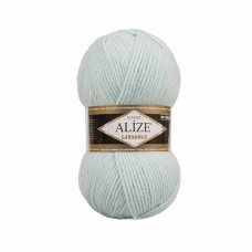Пряжа для вязания Ализе LanaGold (49% шерсть, 51% акрил) 5х100г/240м цв.522 мята