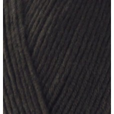 Пряжа для вязания Ализе Cotton gold (55% хлопок, 45% акрил) 5х100г/330м цв.060 черный
