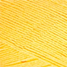 Пряжа для вязания КАМТ Хлопок Полет (100% хлопок) 10х100г/400м цв.104 желтый