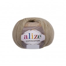 Пряжа для вязания Ализе Lana Coton (26% шерсть, 26% хлопок, 48% акрил) 10х50г/160м цв.262 бежевый