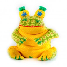 Набор для изготовления текстильной игрушки-грелки П-114 Лягушенок Ква 18 см