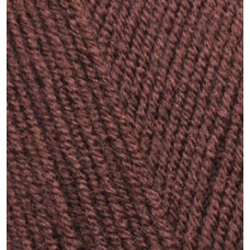 Пряжа для вязания Ализе LanaGold Fine (49% шерсть, 51% акрил) 5х100г/390м цв.583 корица меланж