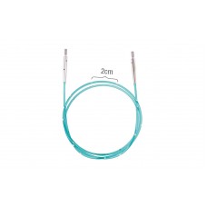 42174 Knit Pro Тросик для съемных спиц SmartStix, длина 56см (готовая длина спиц 80см), зеленый