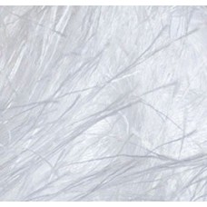 Пряжа для вязания Ализе Decofur Травка (100% полиэстер) 5х100г/100м цв.0055 белый