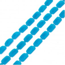 Тесьма пластиковая TBY A2014-02 цв.5 голубой разм.8х13мм уп.9.14м