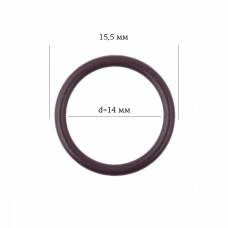 Кольцо для бюстгальтера металл ARTA.F.2831 Ø14мм, цв.076 сливовое вино, уп.50шт
