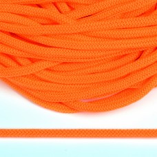 Шнур круглый полиэфир 04мм  1с-36 цв.258 люминисцентно оранжевый уп.200м