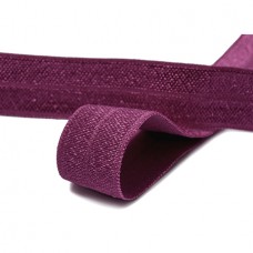 Резинка TBY бельевая (окантовочная блестящая) шир.15мм цв.S254 фиолетовый уп.50м