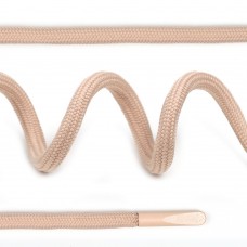 Шнурки круглые полиэфир 4 мм цв. бежевый S005 TBY 7290-0036, длина 130 см, упак. 50 шт
