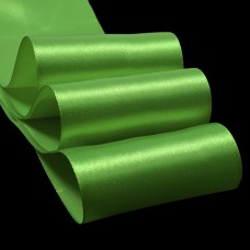 Лента атласная 3 (75мм) цв.3042 зеленый IDEAL уп.27,4 м