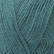 Пряжа для вязания ПЕХ Мерцающая (96% акрил, 4% метанит) 5х100г/430м цв.014 морская волная