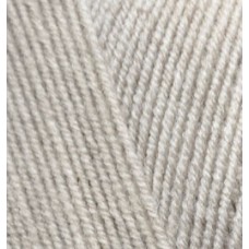 Пряжа для вязания Ализе LanaGold Fine (49% шерсть, 51% акрил) 5х100г/390м цв.152 беж меланж