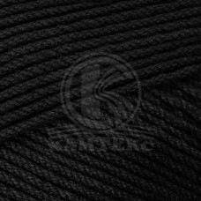 Пряжа для вязания КАМТ Акварель (50% леакрил, 50% акрил) 5х100г/110м цв.003 черный