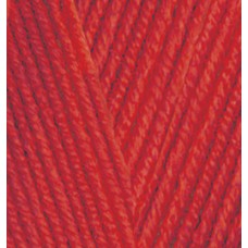 Пряжа для вязания Ализе Baby Best (90% акрил, 10% бамбук) 5х100г/240м цв.056 красный