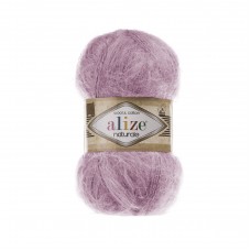 Пряжа для вязания Ализе Naturale (60% шерсть, 40% хлопок) 5х100г/230м цв.392 розовый