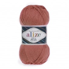 Пряжа для вязания Ализе Diva Plus (100% микрофибра акрил) 5х100г/220м цв.258 вялая роза