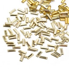 Стразы IDEAL термоклеевые металл HTF-4.5G 2.5х7 мм цв.золото уп.1400шт