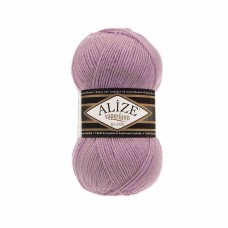 Пряжа для вязания Ализе Superlana klasik (25% шерсть, 75% акрил) 5х100г/280м цв.295 розовый