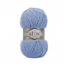 Пряжа для вязания Ализе Softy Plus (100% микрополиэстер) 5х100г/120м цв.112 голубой