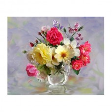 Картины по номерам Molly KH0278 Бузин. Розы в кувшинчике (29 цветов) 40х50 см