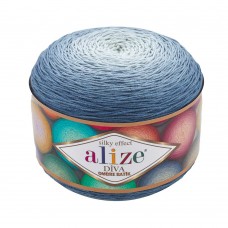 Пряжа для вязания Ализе Diva Ombre Batik (100% микрофибра) 2х250г/875м цв.7379